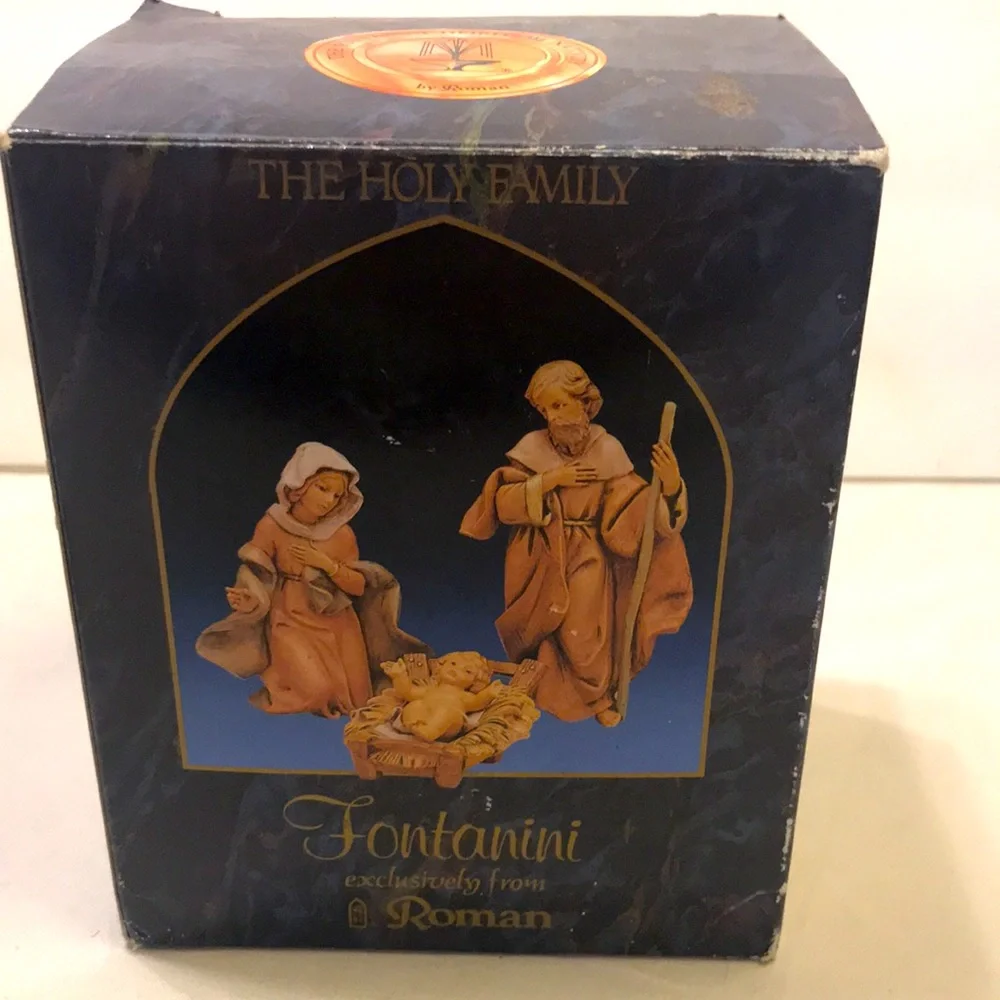 Vintage 1991 Fontanini Heirloom The Holy Family